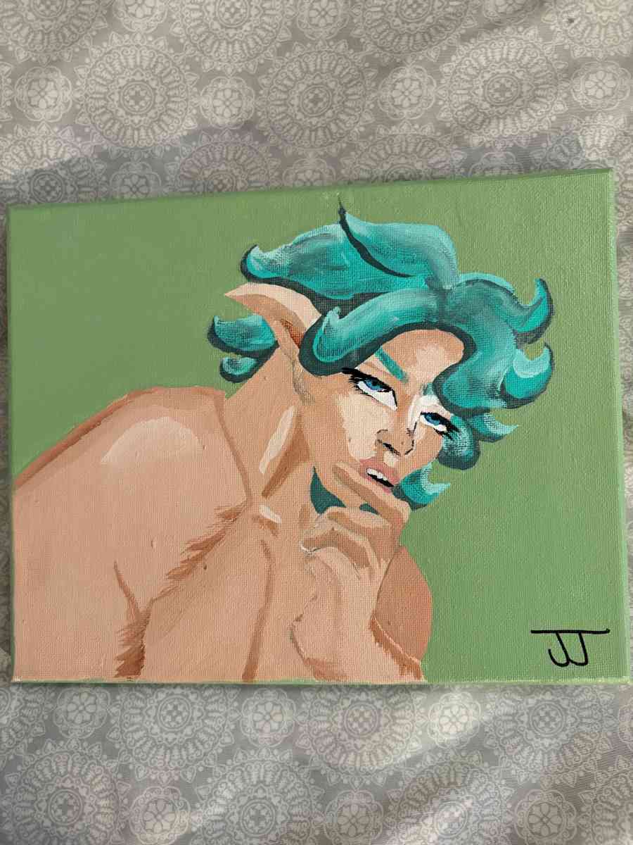 aqua elf by Jasmine Jenkins - Abilene, Texas