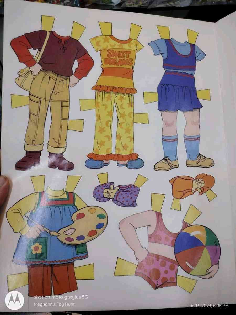 Vtg Unused Punky Brewster Paperdoll Book - Saint Charles, Missouri - FleaMarketBay