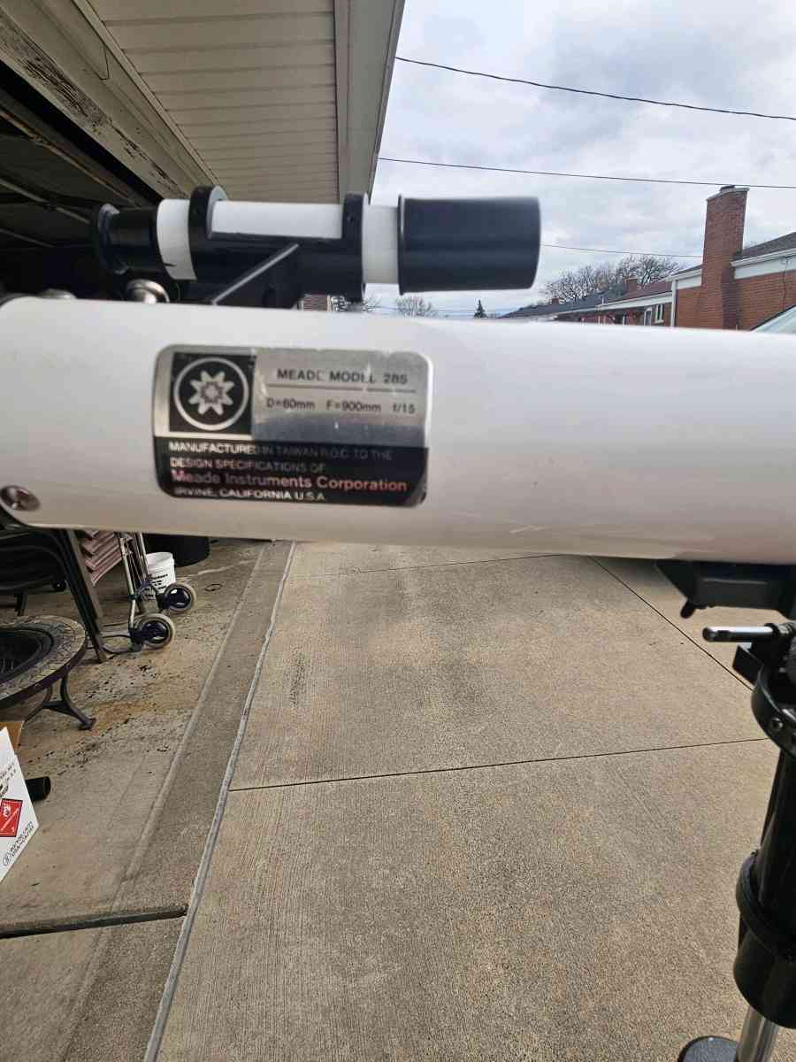 Meade 285 telescope - Sterling Heights, Michigan - FleaMarketBay