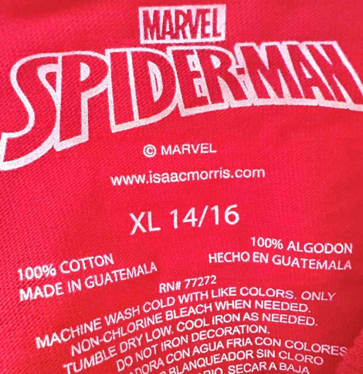 SpiderMan 2Pack Boys XL 1416 Graphic Shirt Marvel - Vero Beach, Florida - FleaMarketBay