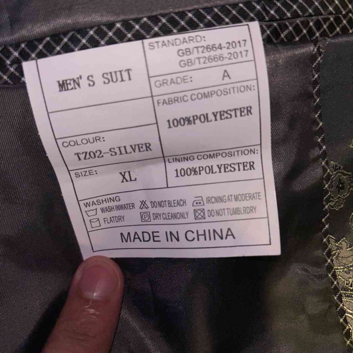 Silver designer designed blazer - Eden Prairie, Minnesota - FleaMarketBay