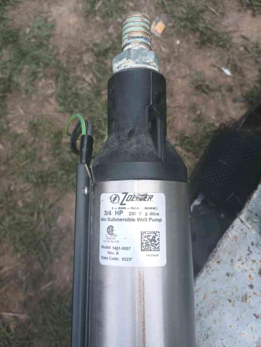 Submersible well pump - Burlington, North Carolina