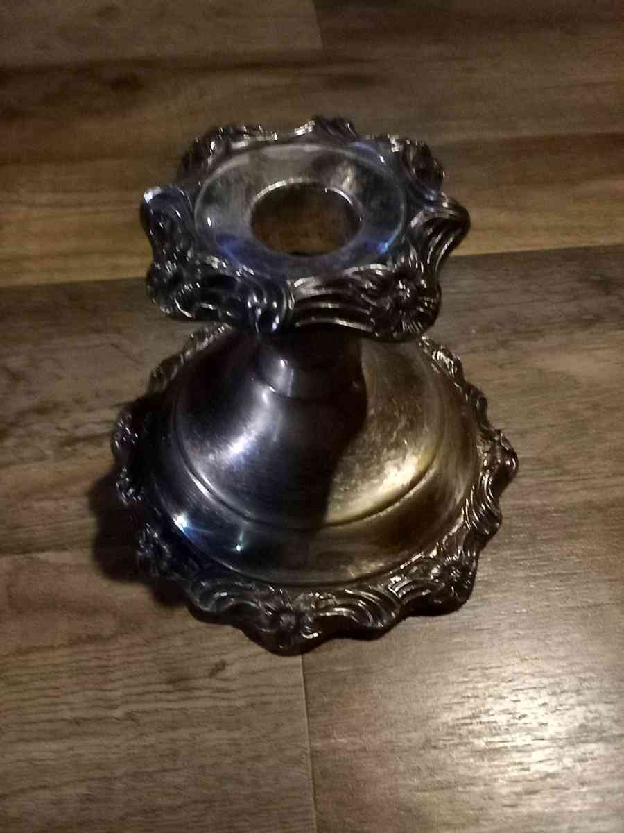 antique silver candle holder - Mc Minnville, Tennessee