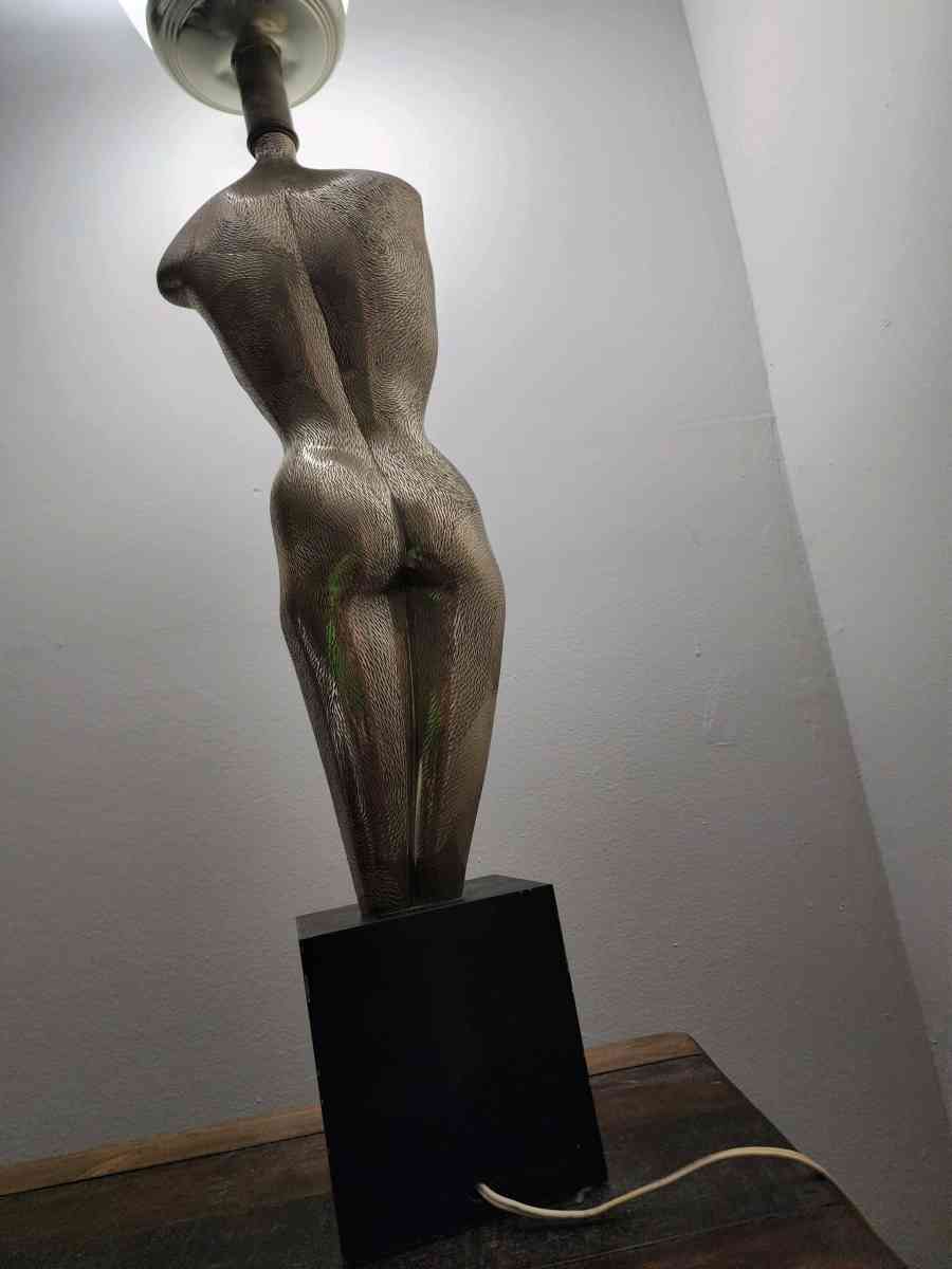 Yasha Heifetz figural art deco lamp - Knoxville, Tennessee - FleaMarketBay