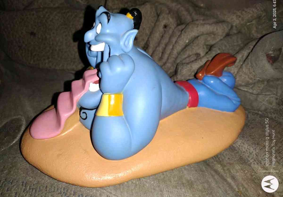 Vtg Disney Aladdin Genie Coin Bank - Saint Charles, Missouri - FleaMarketBay