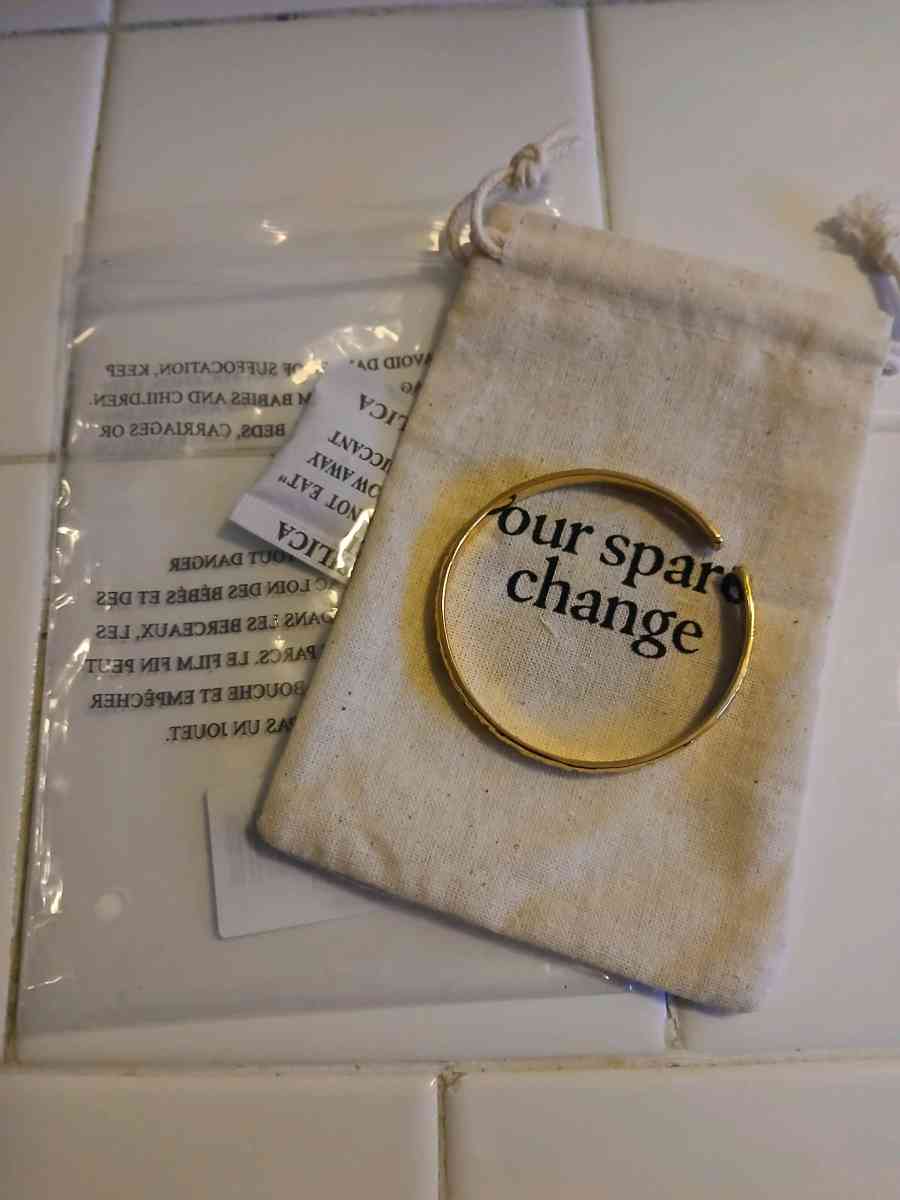 NWT Our Spare Change Floral Cuff Bracelet - Irvine, California