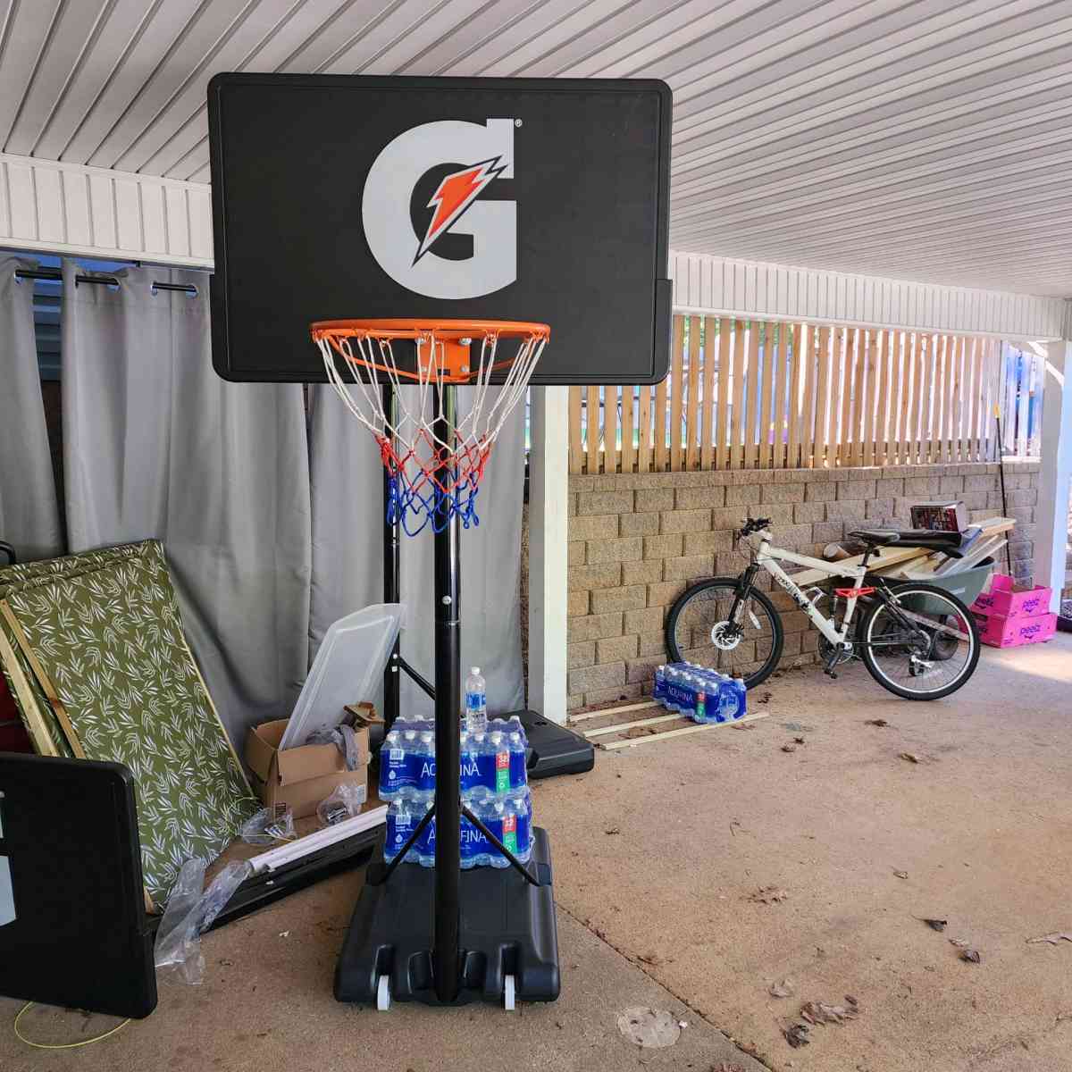 Gatorade basketball goal and base - Greensboro, North Carolina