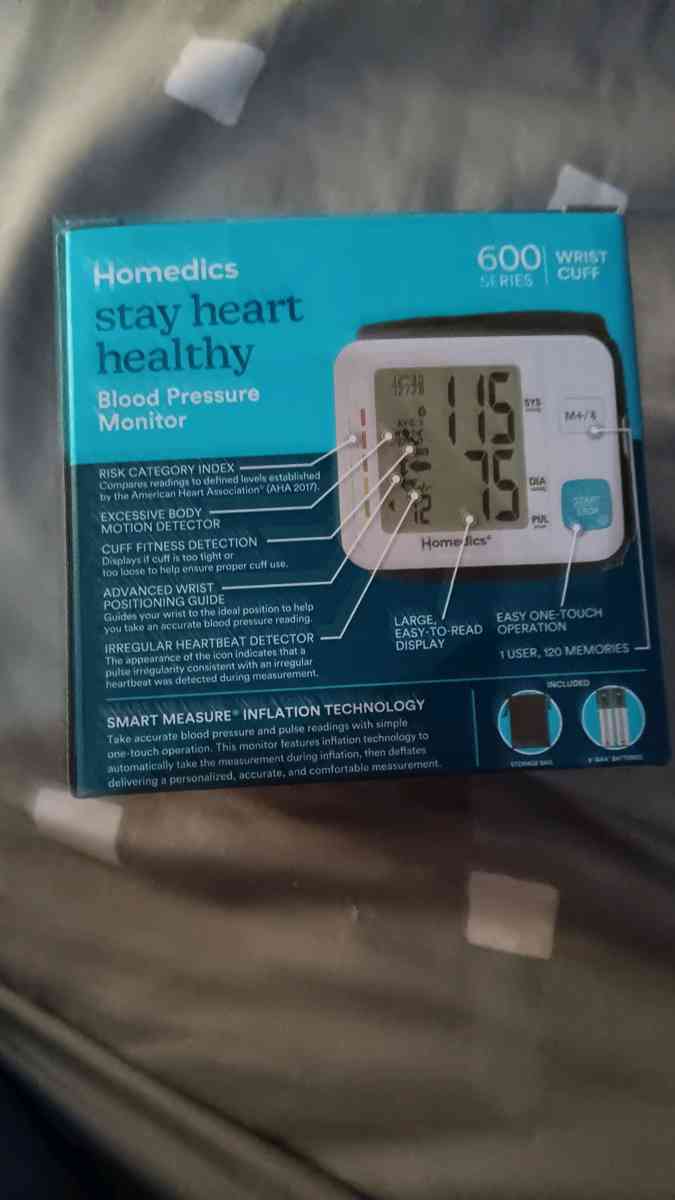 homedics blood pressure cuff - Adelanto, California - FleaMarketBay