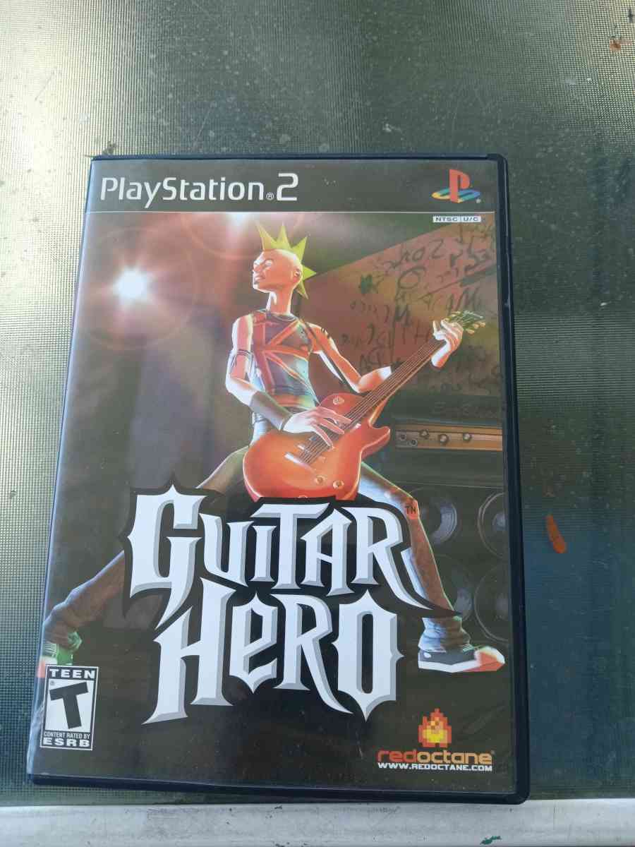 PS2 guitar hero - Riverside, California