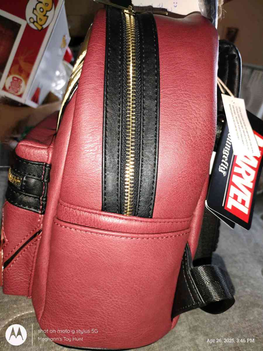 BNWT LOUNGEFLY COSPLAY Iron Man Mini Backpack Set - Saint Charles, Missouri - FleaMarketBay
