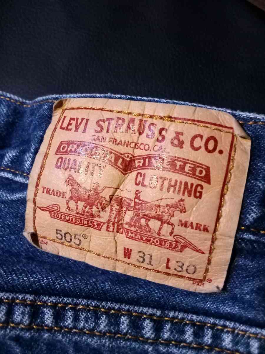 Levi Strauss 505 regular fit size 31 30 - Mc Minnville, Tennessee - FleaMarketBay