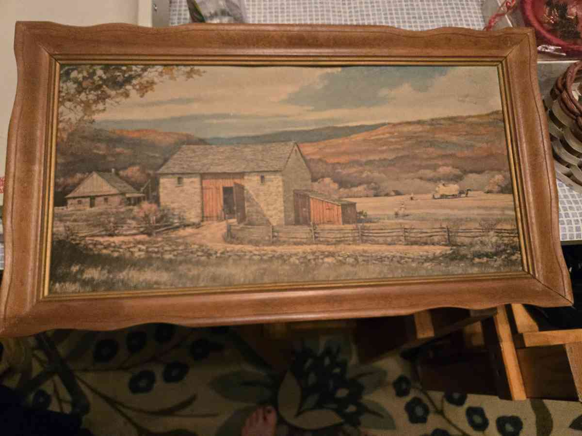 Nostalgic Autumn painting by Eric Sloane - Erlanger, Kentucky - FleaMarketBay