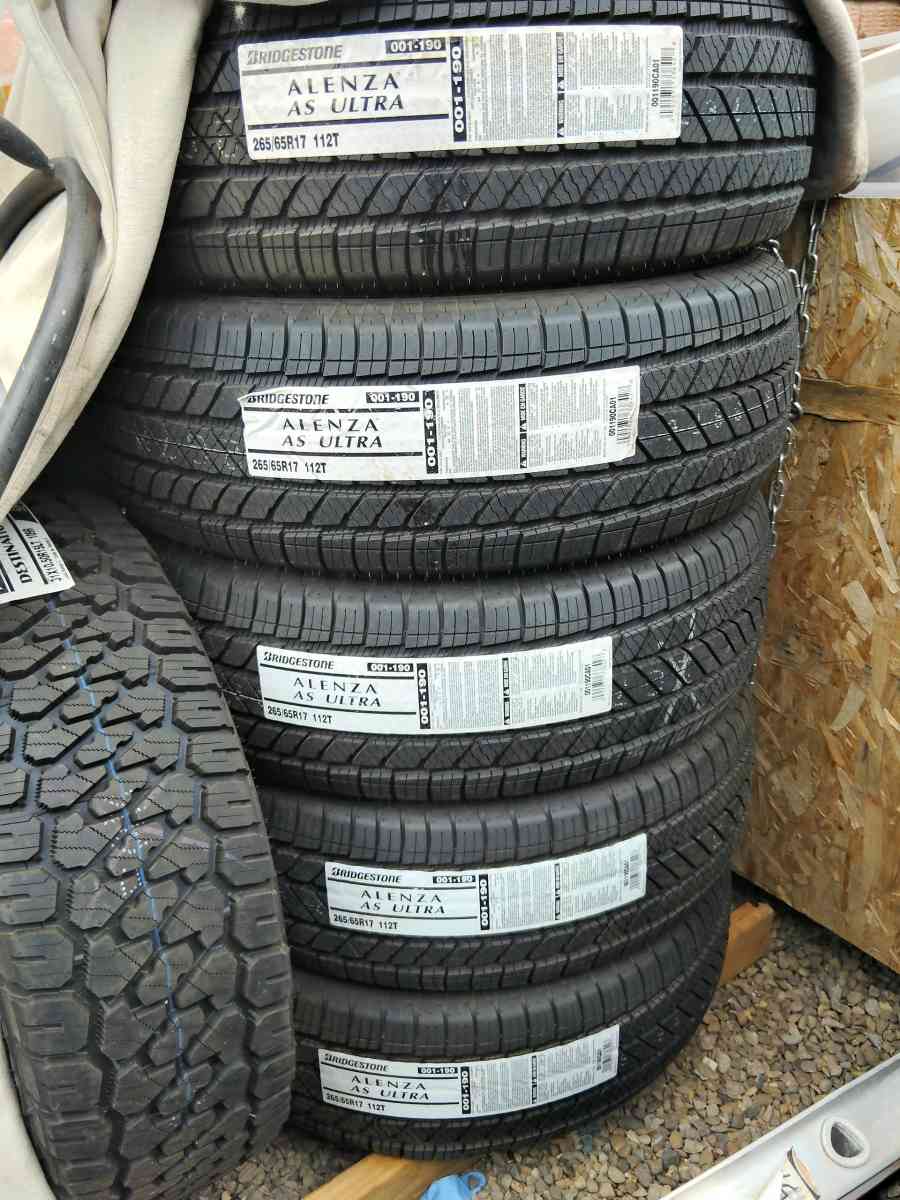 5 Brand New 17 inch tires