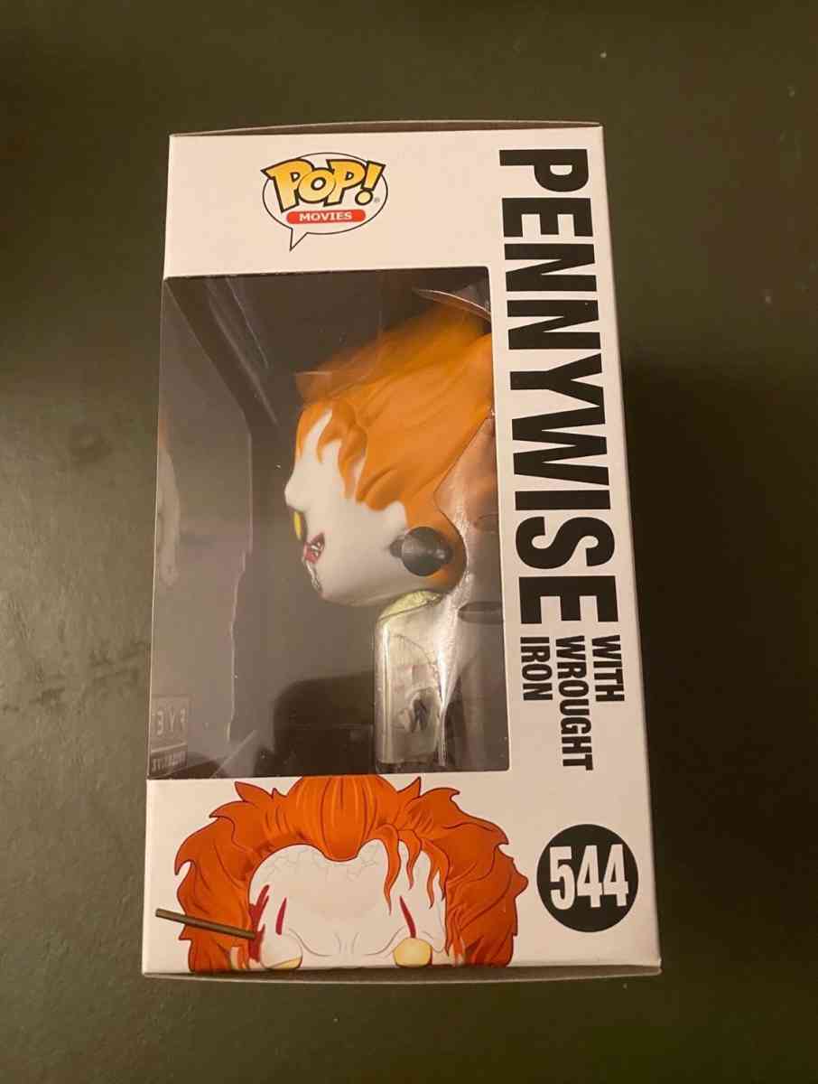 pennywise with wrought iron Funko pop - San Jose, California - FleaMarketBay