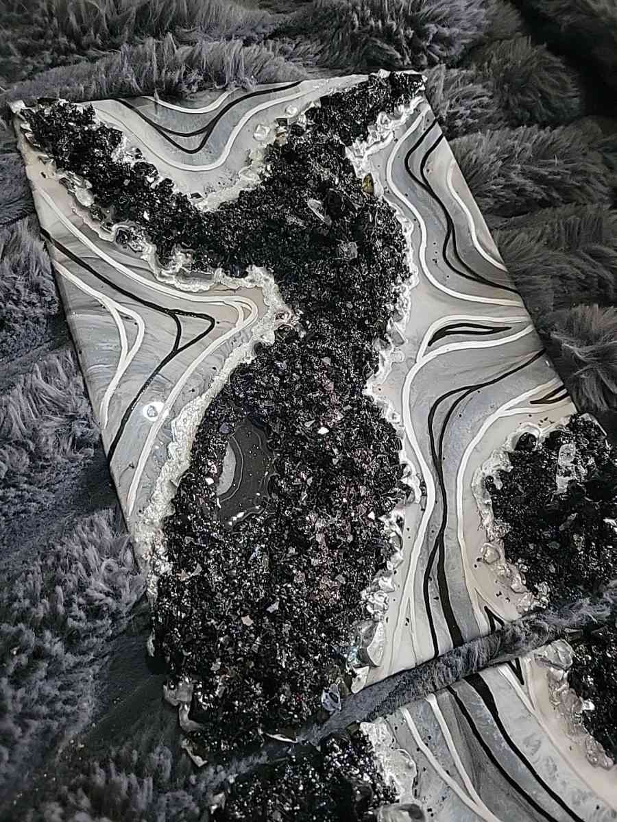 Epoxy and Geode Artwork - Rochester, New Hampshire