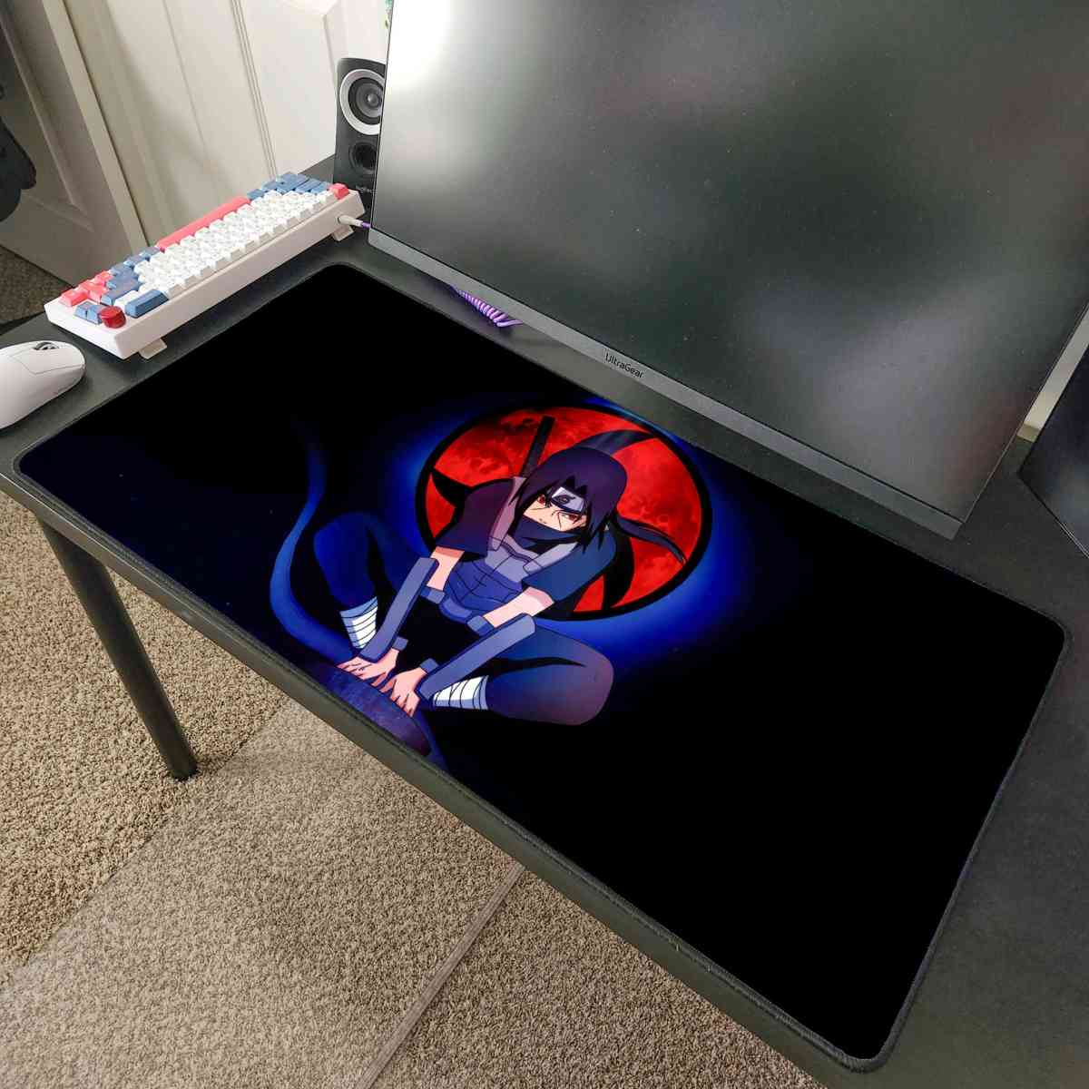 Itachi Uchiha from Naruto Anime Desk Mat Mousepad 32 x 16 - Phoenix, Arizona