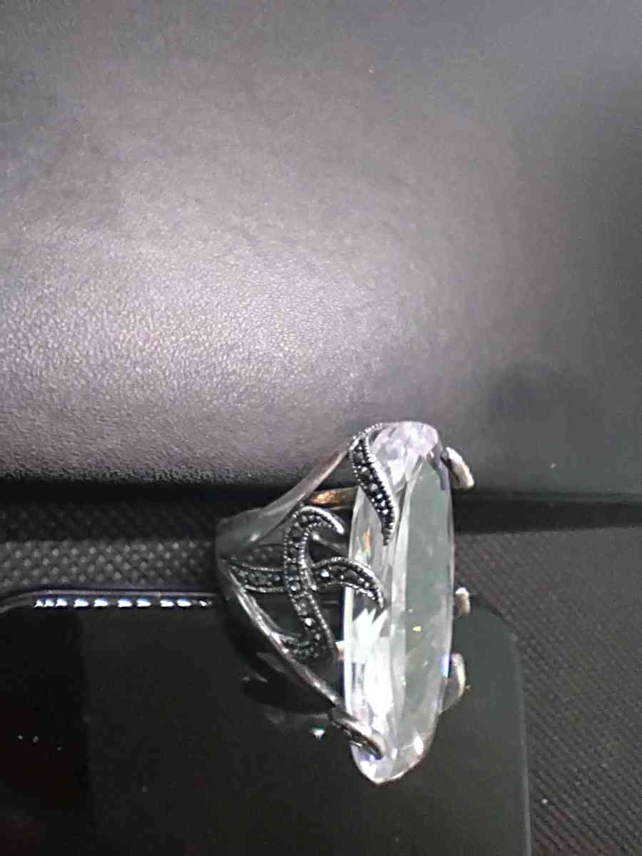 Taxco 925 silver Masquarite ring - Chicago, Illinois - FleaMarketBay