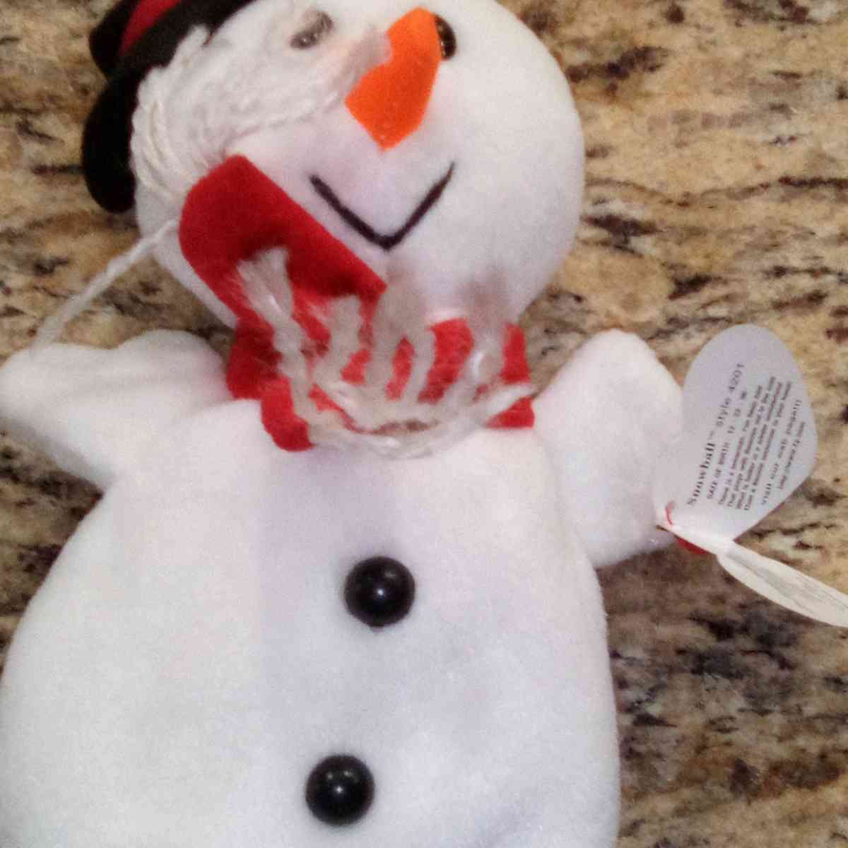 ty SNOWBALL Rare Limited edition beenie baby - Mesa, Arizona - FleaMarketBay