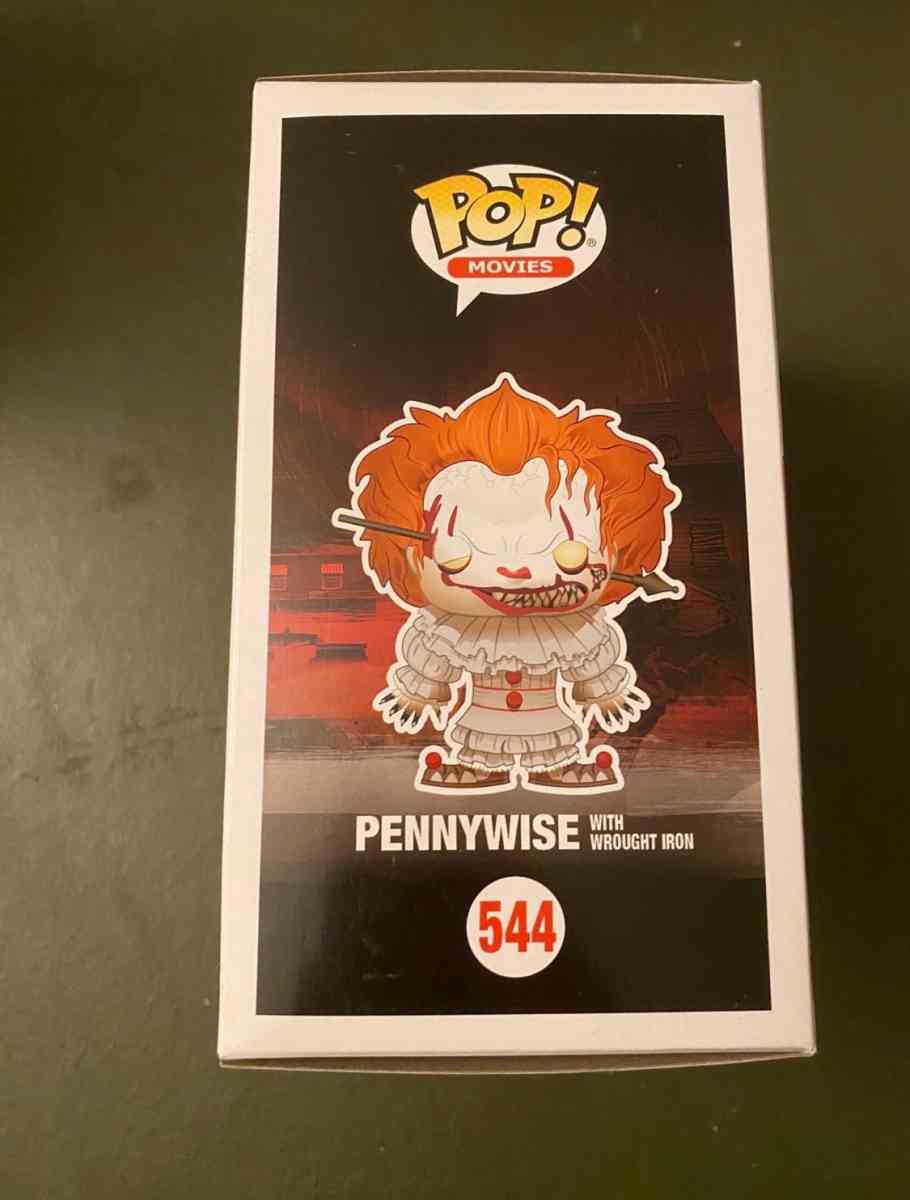 pennywise with wrought iron Funko pop - San Jose, California - FleaMarketBay