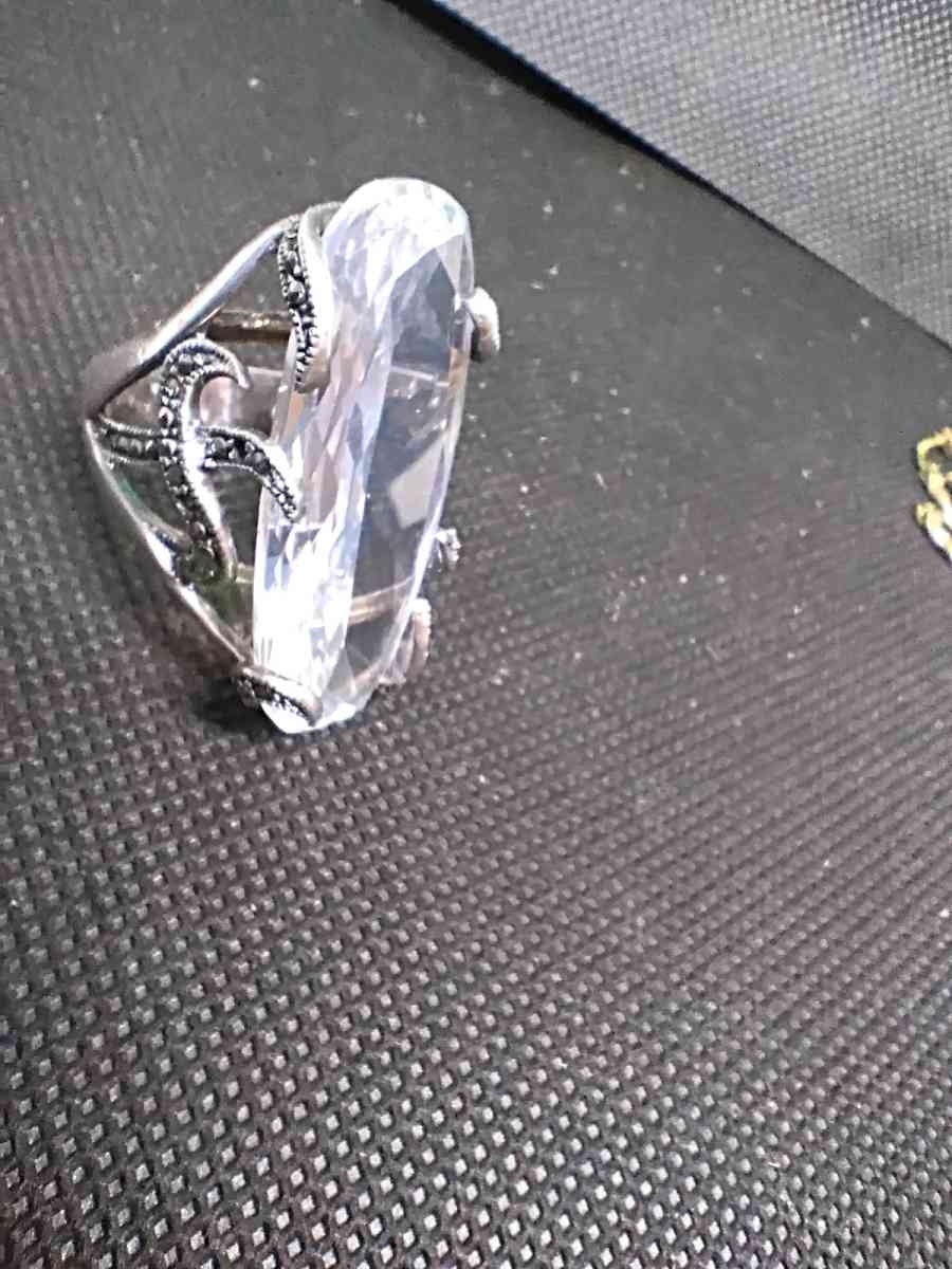 Taxco 925 silver Masquarite ring - Chicago, Illinois - FleaMarketBay