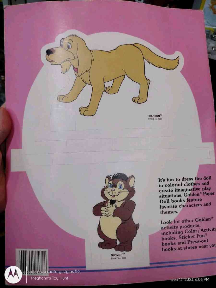 Vtg Unused Punky Brewster Paperdoll Book - Saint Charles, Missouri - FleaMarketBay