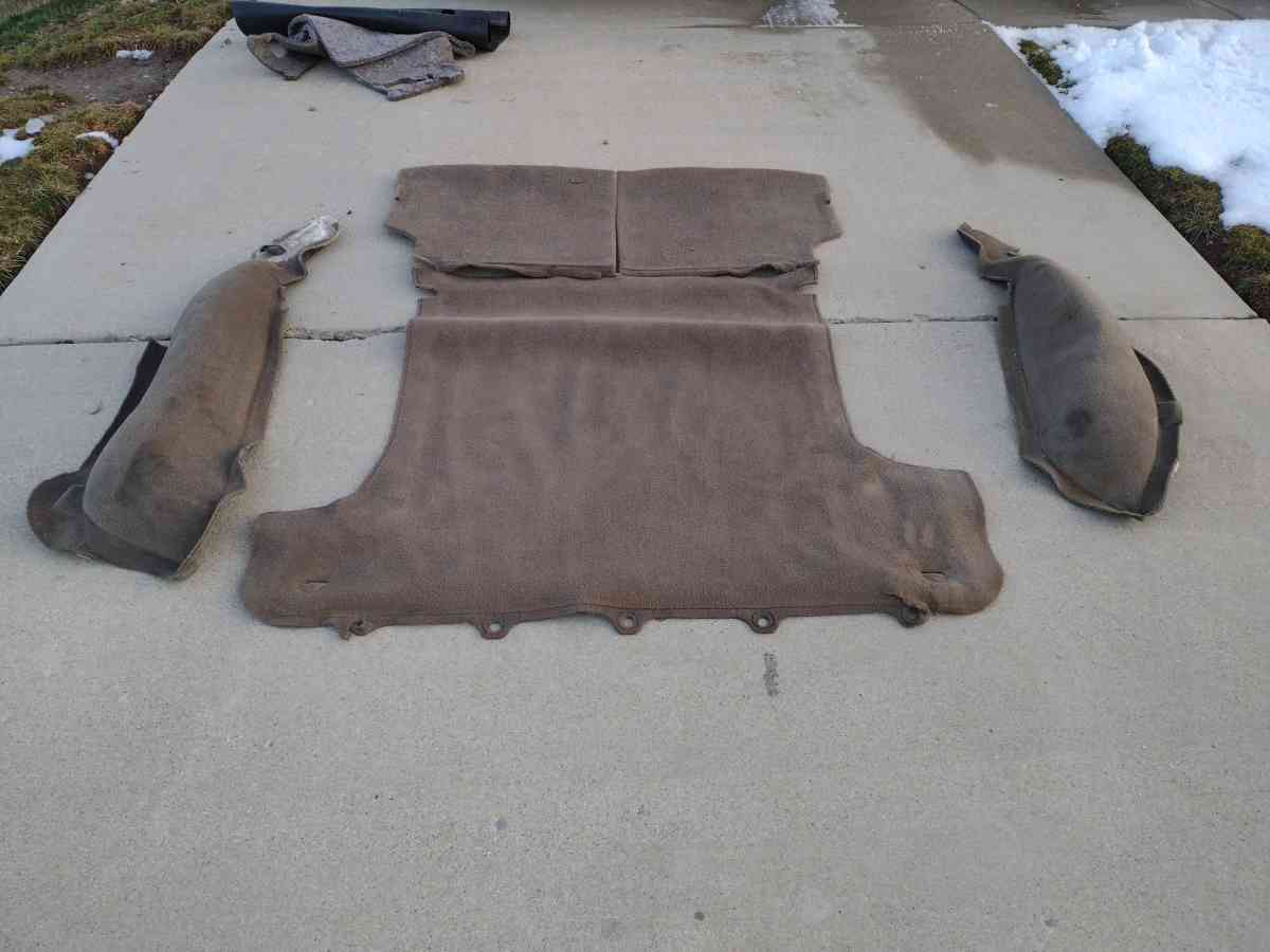 4Runner limited edition cargo carpet