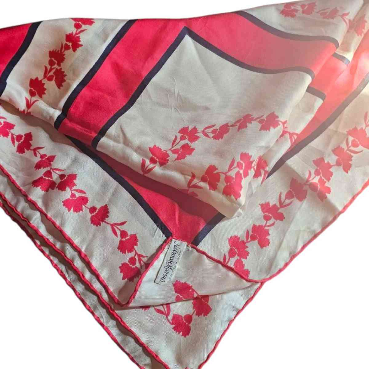 Neiman Marcus silk scarf - Harrah, Oklahoma - FleaMarketBay