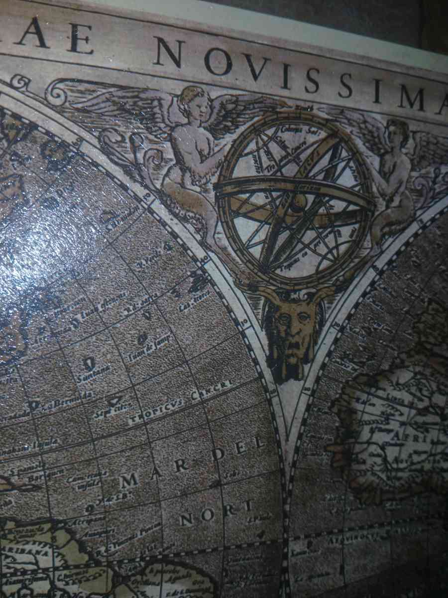 map of 1602 Orbis Terrae Novissima Descriptio - La Porte, Texas - FleaMarketBay