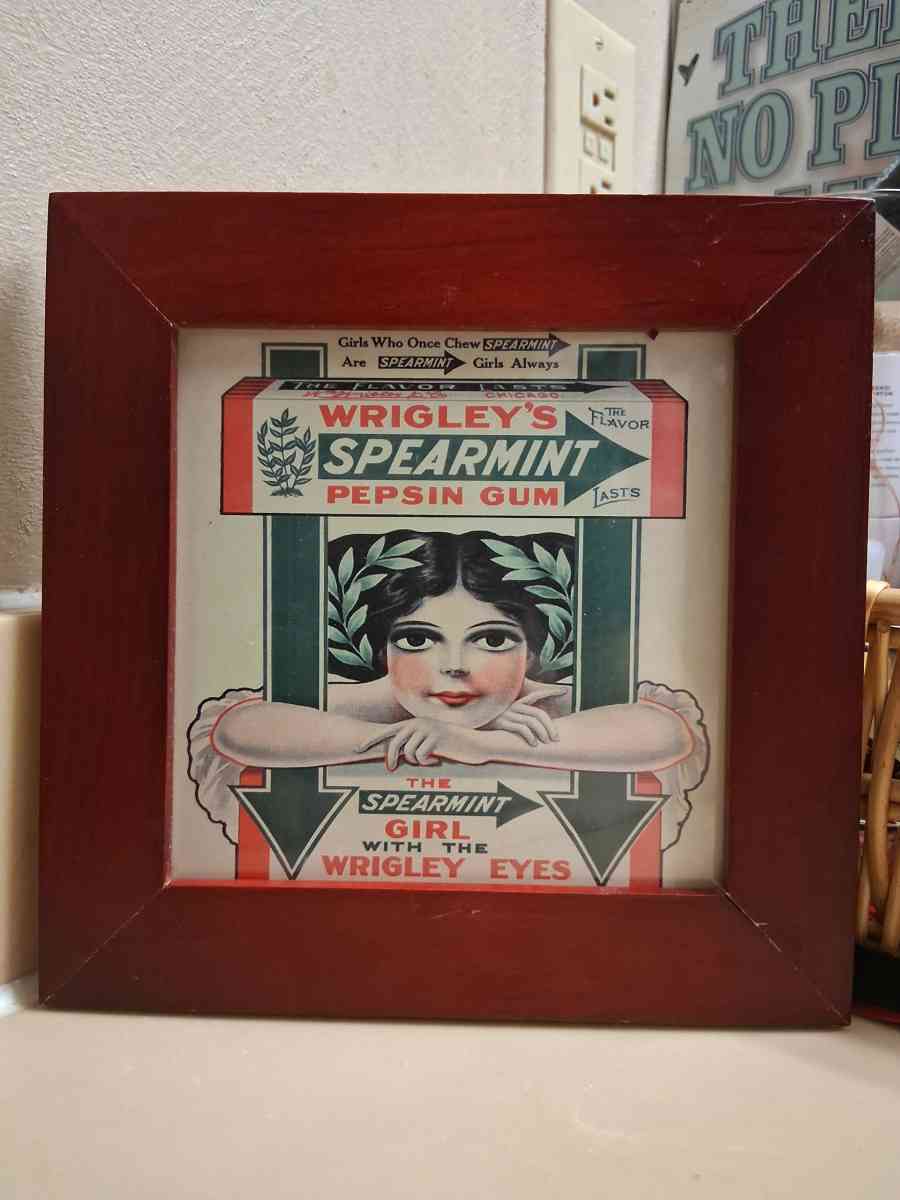 Wrigleys Spearmint Pepsin Gum Vintage Print - Leesburg, Georgia