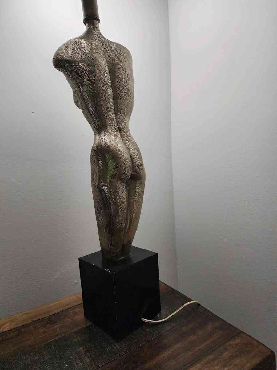 Yasha Heifetz figural art deco lamp - Knoxville, Tennessee - FleaMarketBay