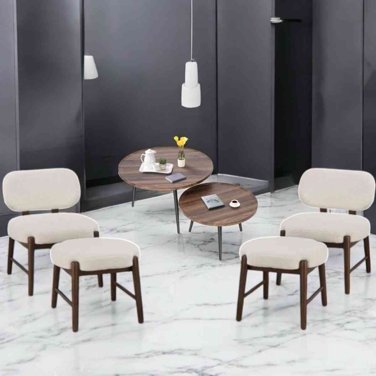 Brand New Never open box Wooden chairs Comfortable round - Corona, California - FleaMarketBay