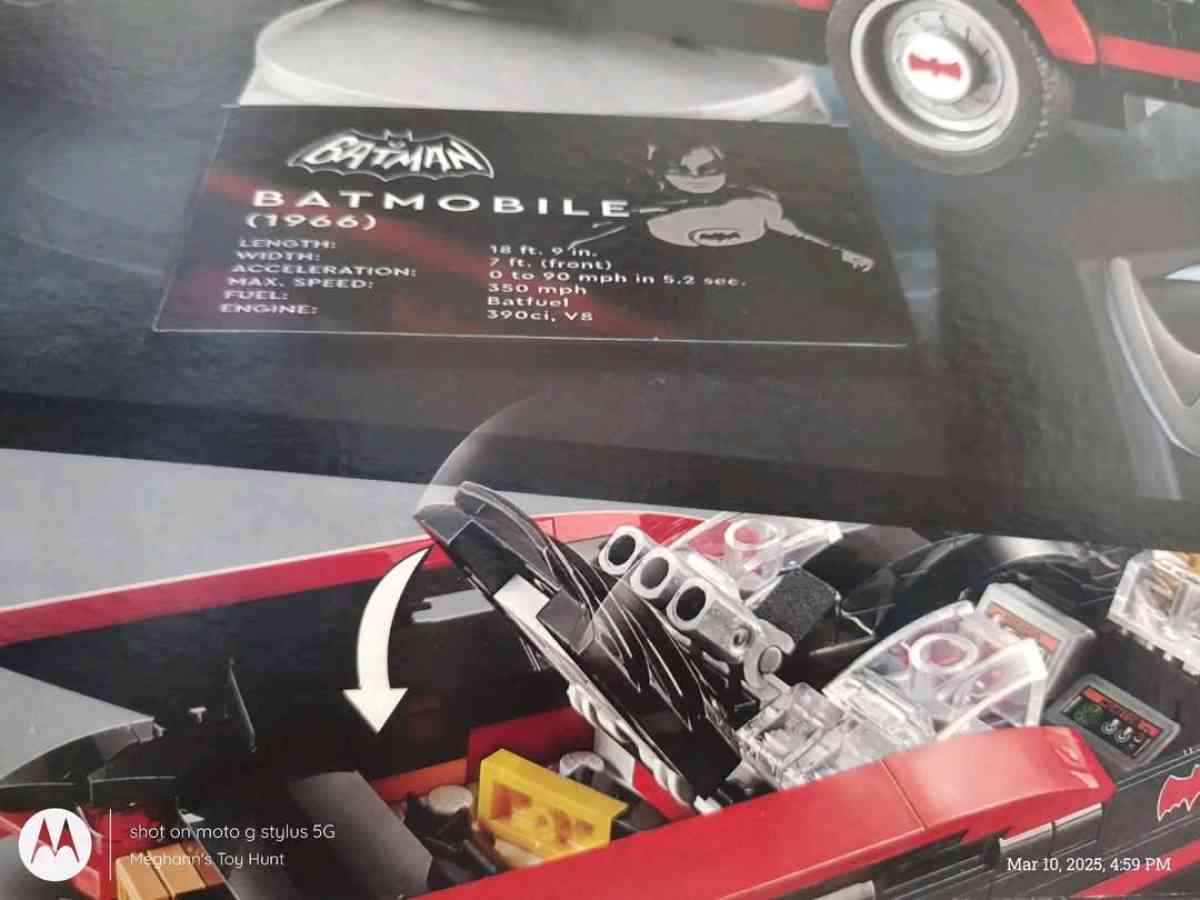 Retired Lego Batman TV Batmobile - Saint Charles, Missouri - FleaMarketBay