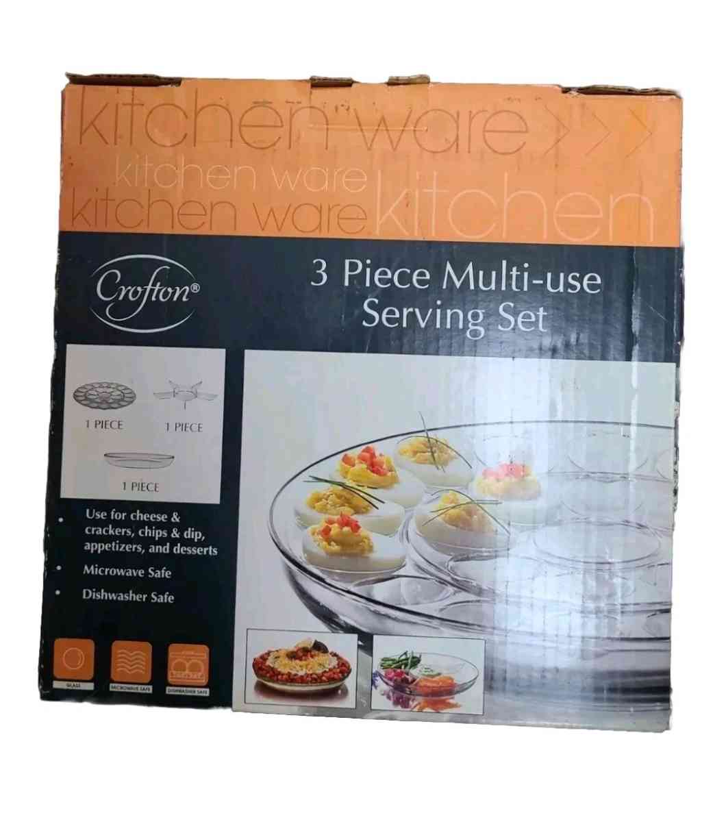 Introducing the Crofton Kitchen Ware 3 Piece MultUse Serving - Akron, Ohio