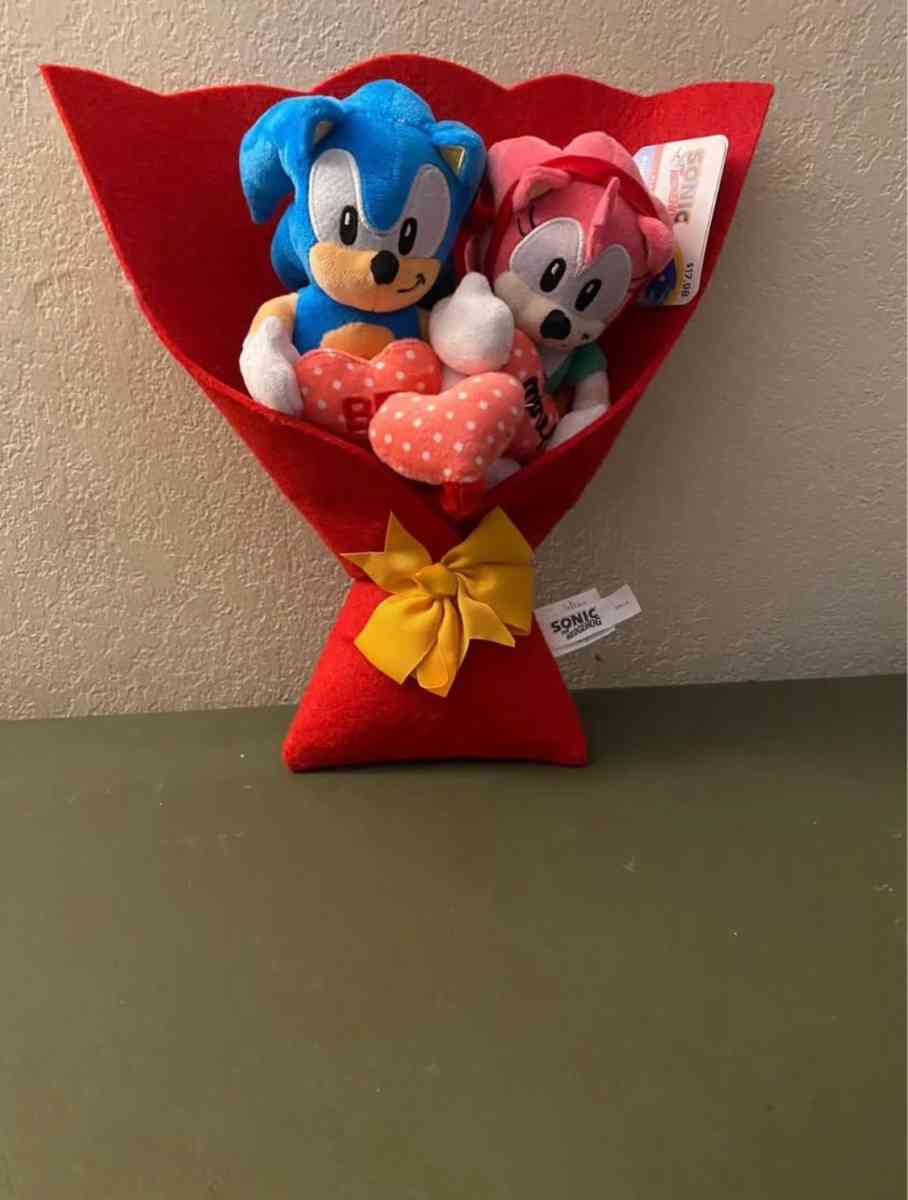 sonic and Amy bouquet - San Jose, California - FleaMarketBay