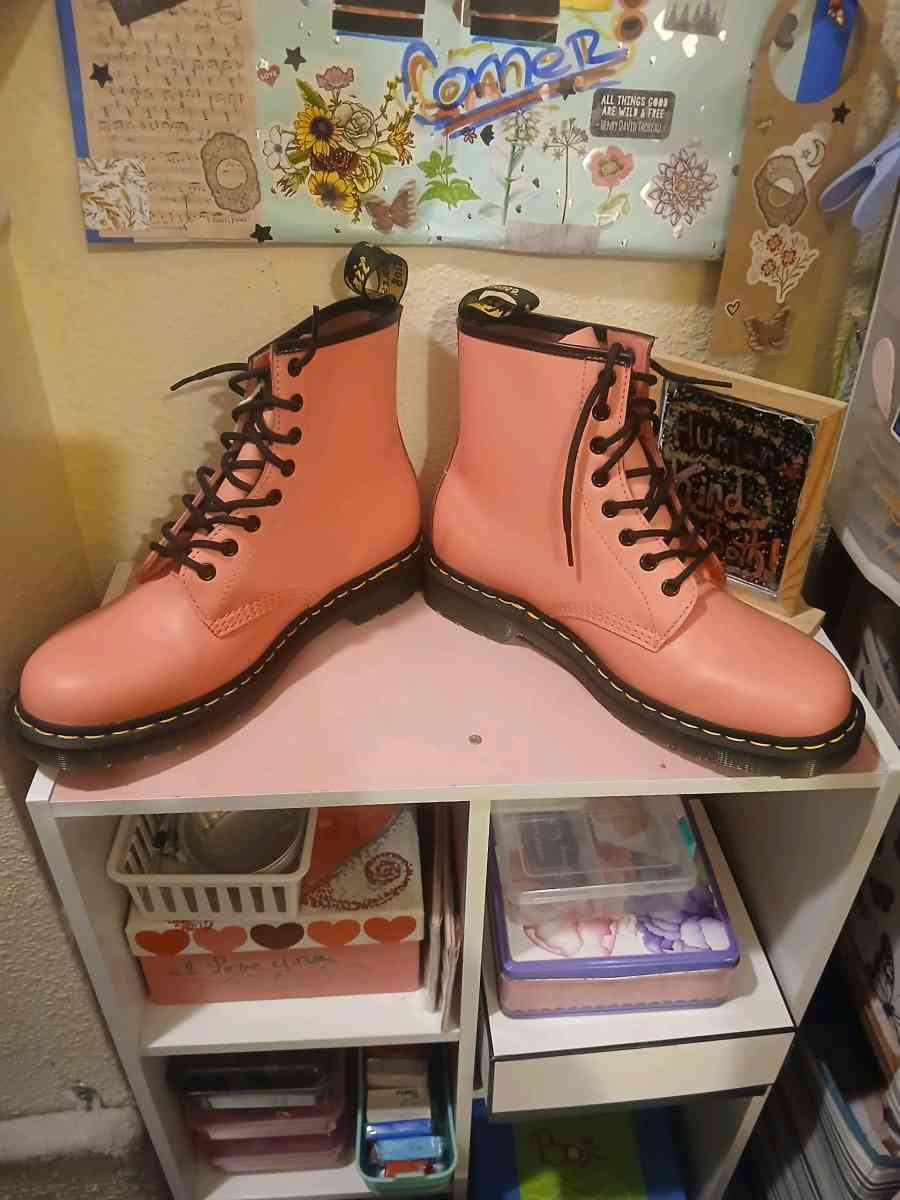 RARE HOT PINK Doc Martens 1460  Brand New - San Diego, California - FleaMarketBay
