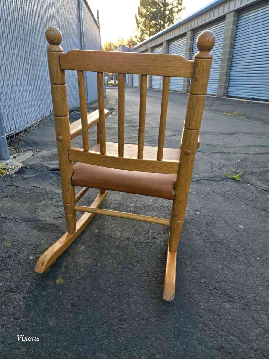 Vintage Childrens Rocking Chair - Ashland, Oregon - FleaMarketBay