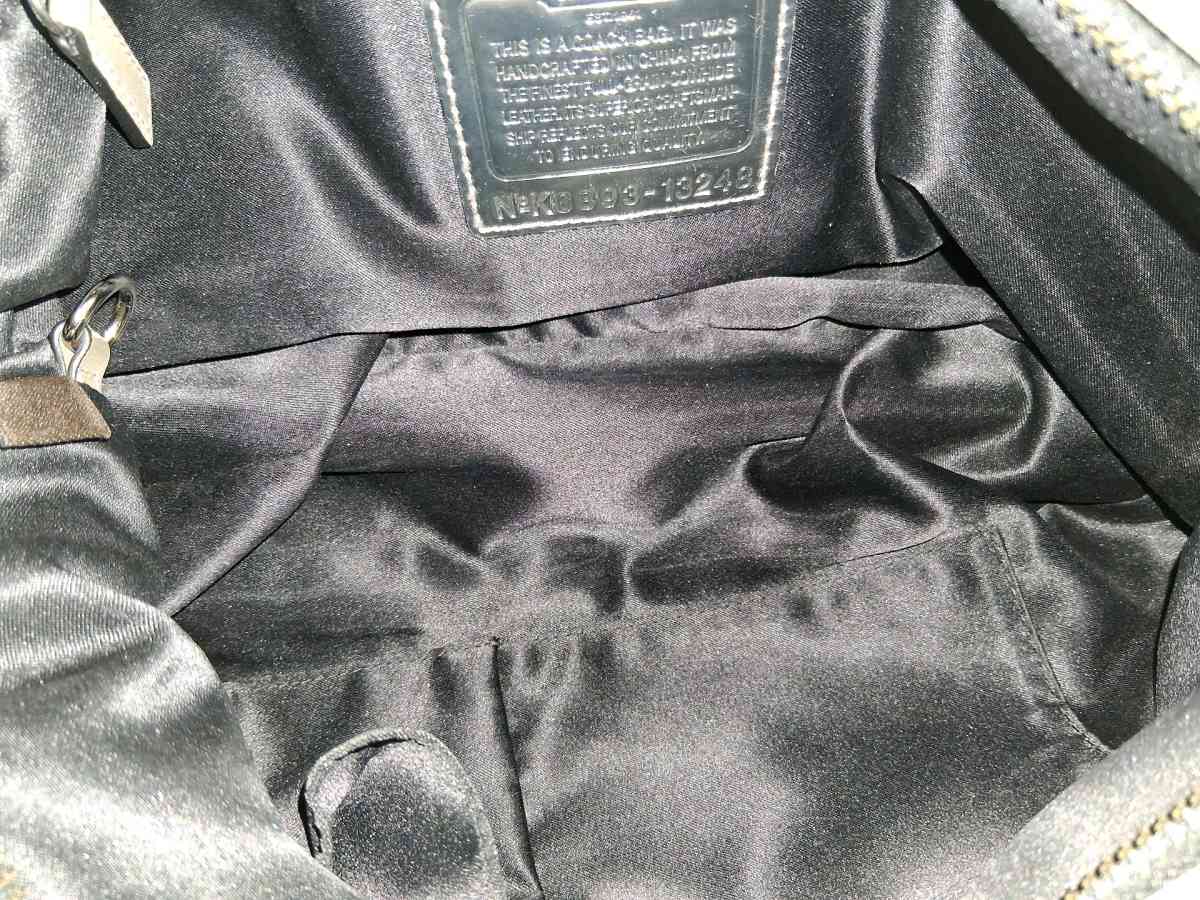 COACH MADISON LEATHER GRAY SPECTATOR BAG - Elysburg, Pennsylvania - FleaMarketBay