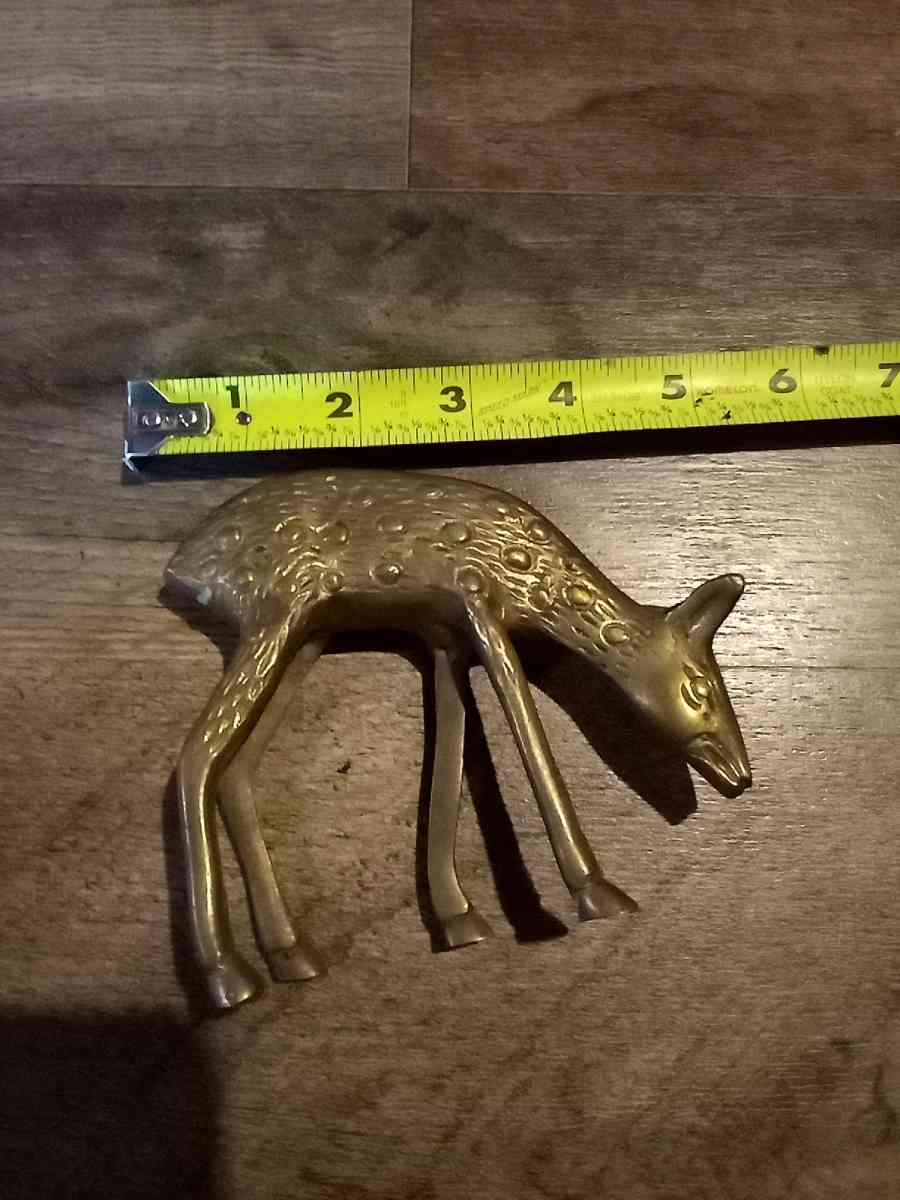 vintage brass deer - Mc Minnville, Tennessee