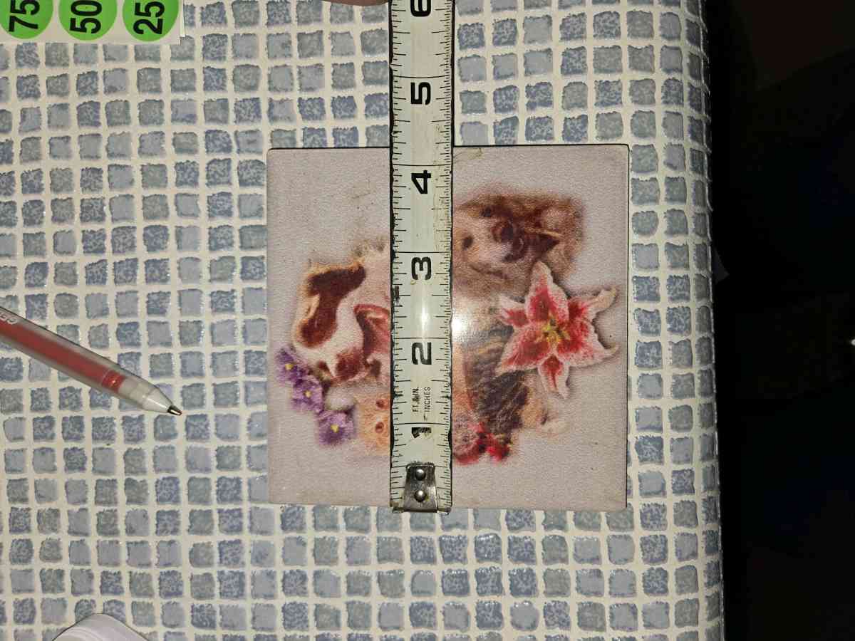 Dogs and Cars Ceramic Tile - Erlanger, Kentucky - FleaMarketBay