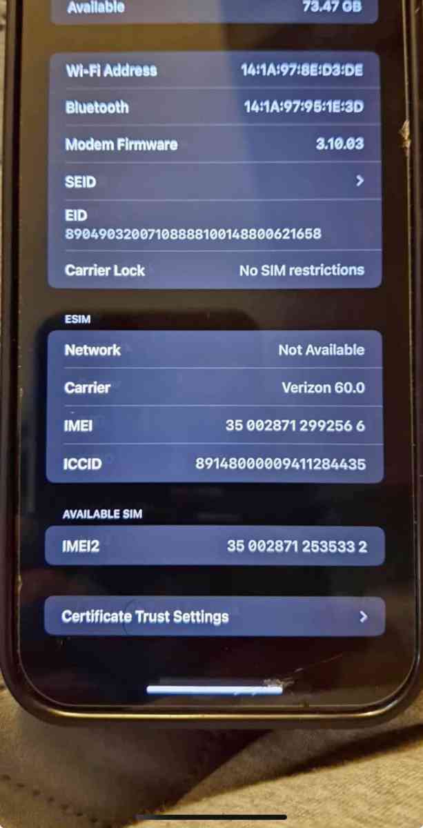 iPhone 14 no issues - Bloomington, Illinois