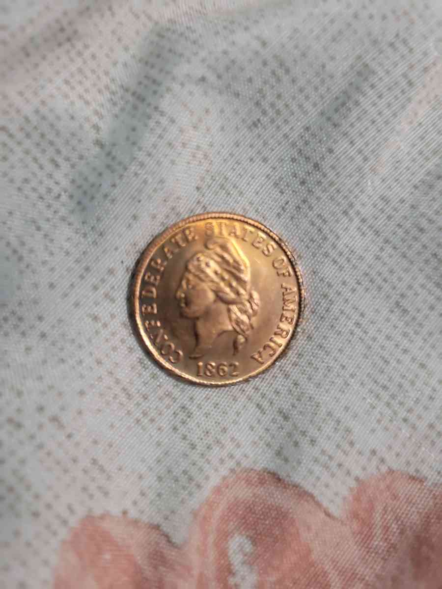 1862 confederate penny - Brighton, Michigan - FleaMarketBay