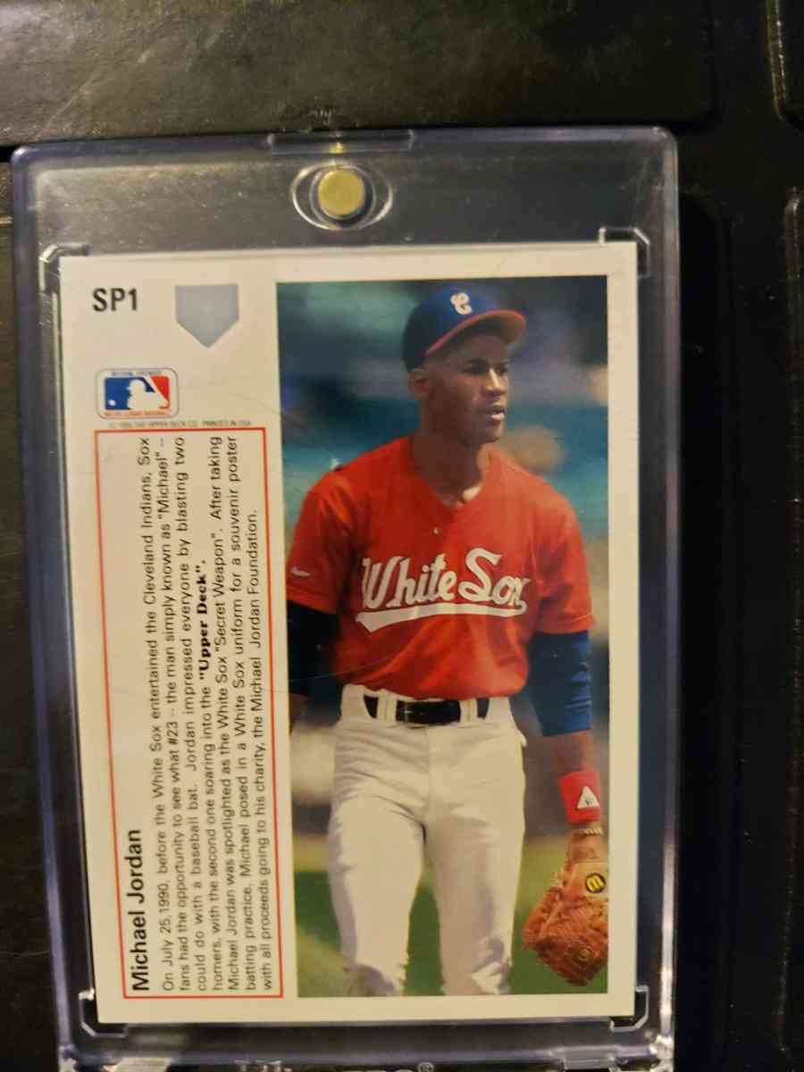Michael Jordan baseball Card - Lancaster, California - FleaMarketBay
