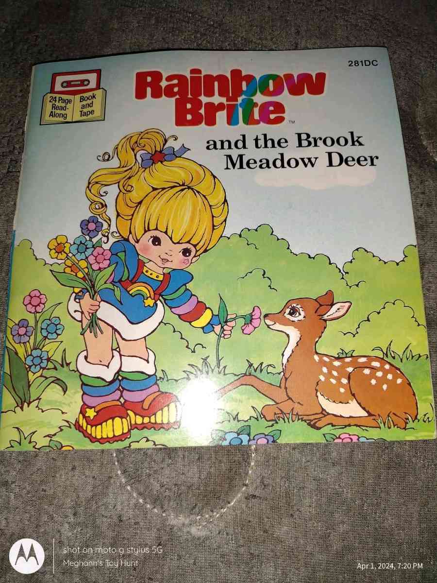Vtg Rainbow Brite Reading Set w cassette tape - Saint Charles, Missouri - FleaMarketBay