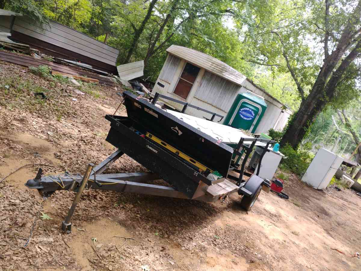 Like New Trailer 12ft Double stack