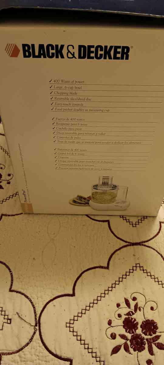 Black Decker new - Ivanhoe, California - FleaMarketBay