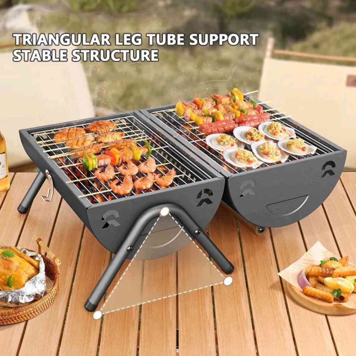 outdoor mini bbq grill - Cut Off, Louisiana - FleaMarketBay