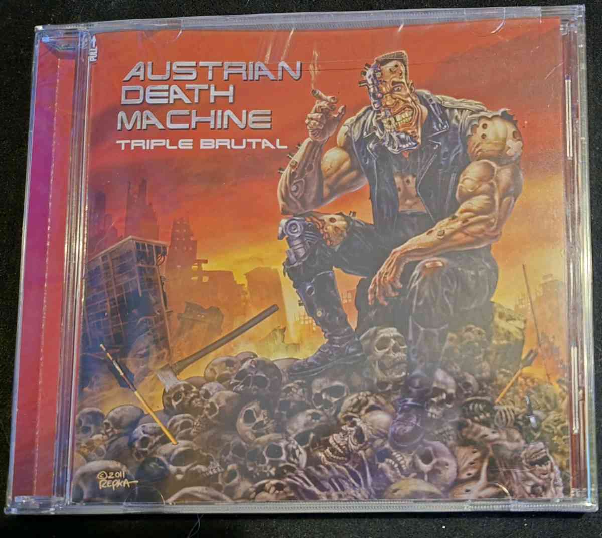 Brand New Australian Death Machine CD Triple Brutal - Knox, Indiana