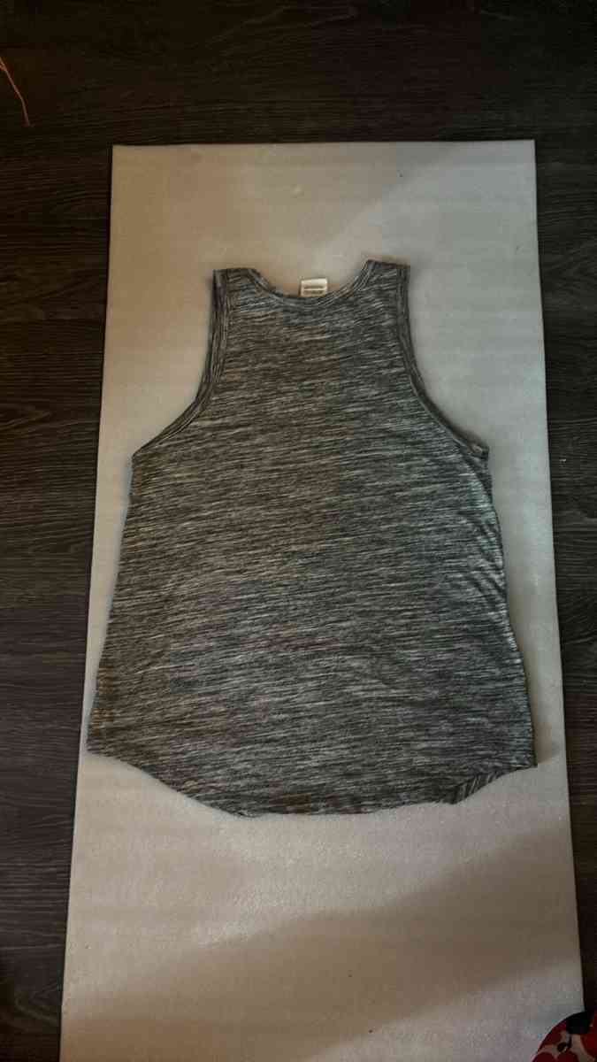 PINK Victorias Secret Bling Sequin Grey Tank Top Logo Womens - Atlanta, Georgia