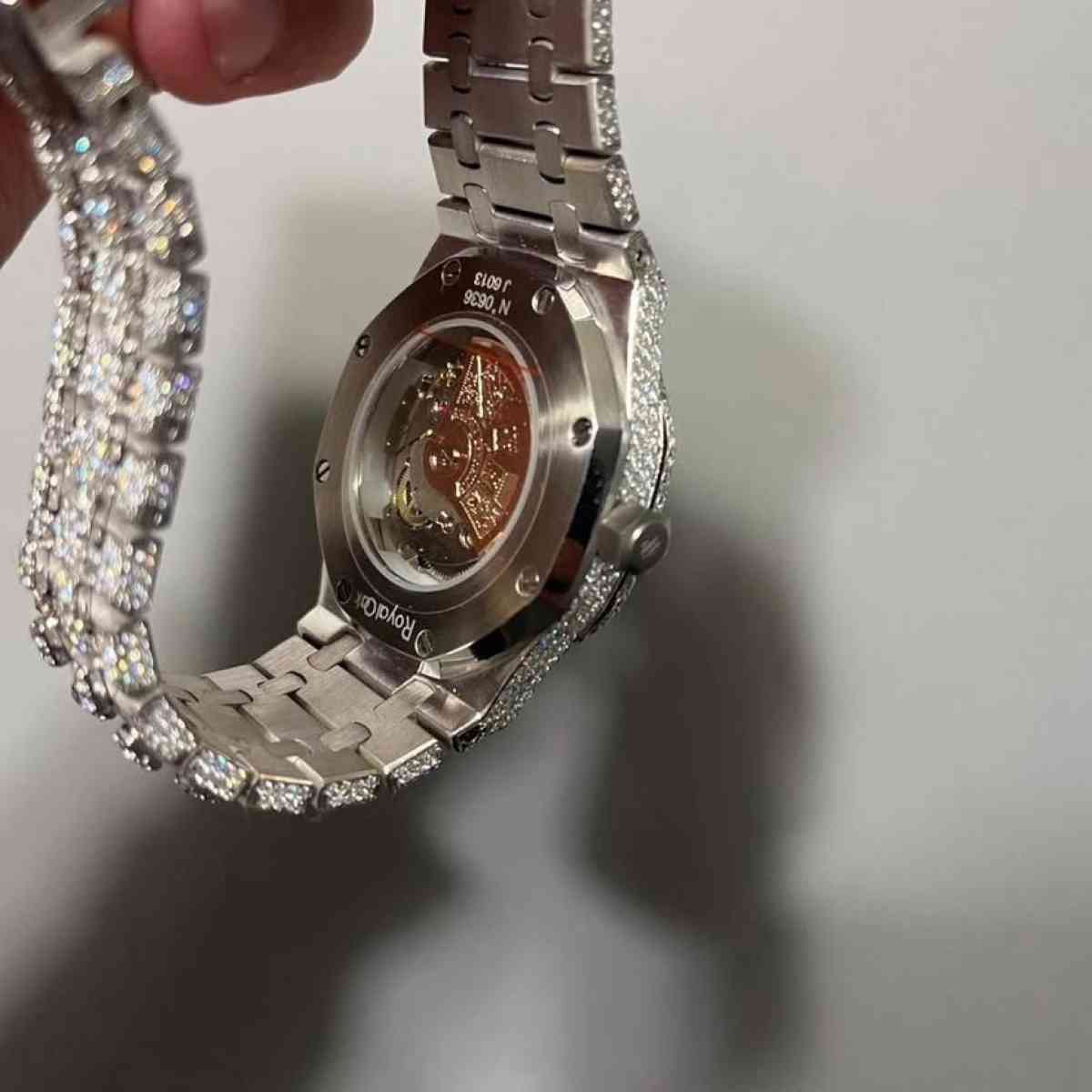 men vvs mossinite ap watch great condition - Baltimore, Maryland - FleaMarketBay