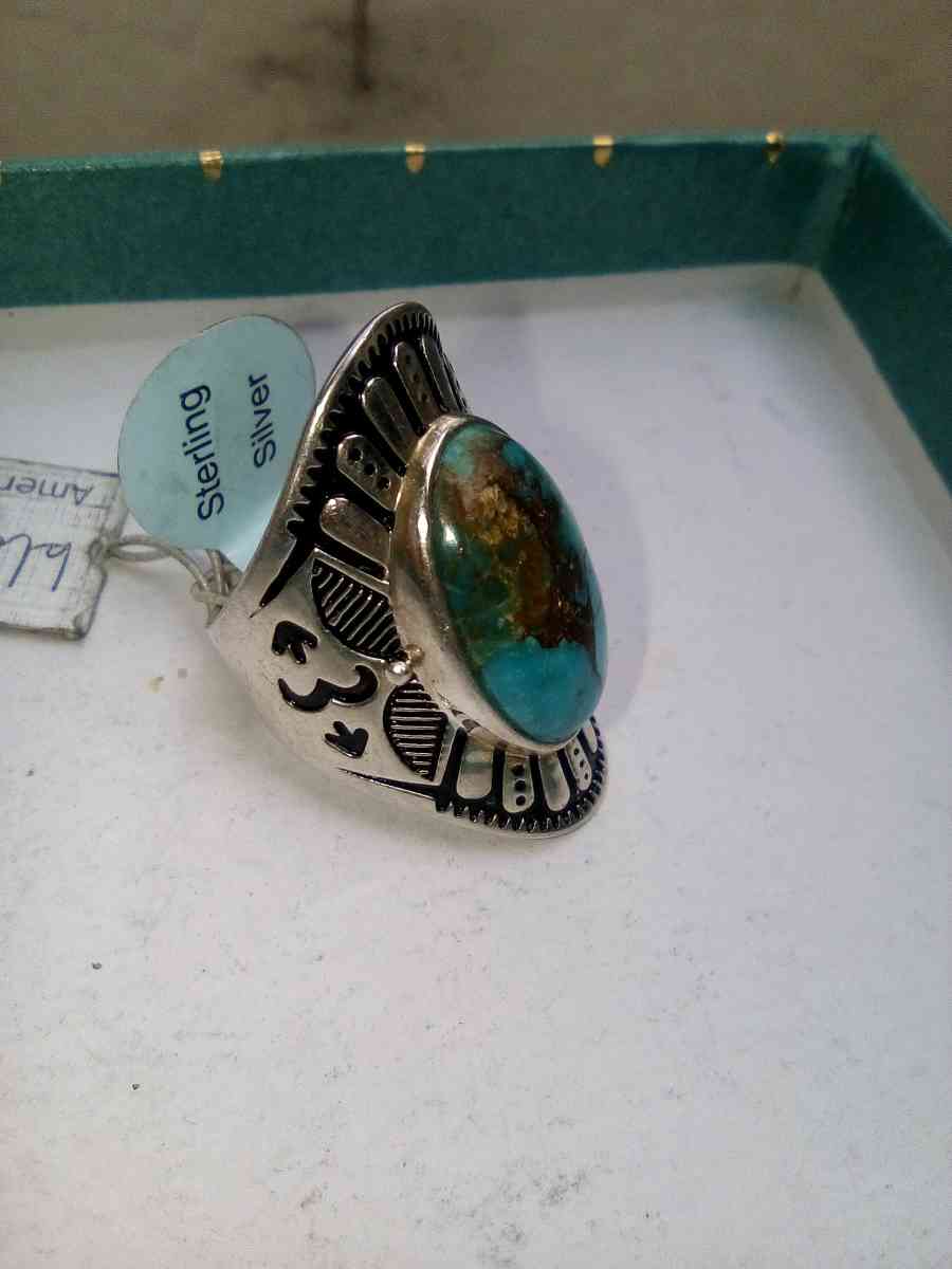 Silver and Turquoise Jewelry Lot - La Mirada, California - FleaMarketBay